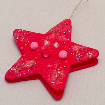 Foam Star Ornament