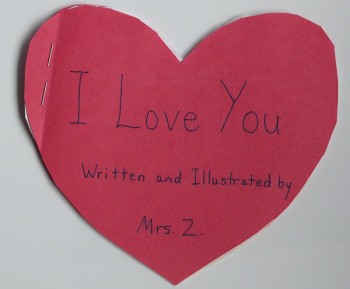 Valentine's Day Booklet Cover Valentine's Day Booklet Cover
