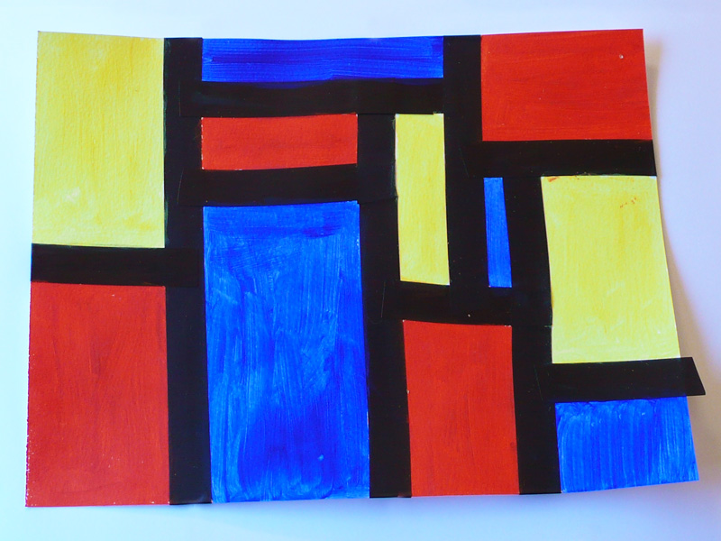 Piet Mondrian Art – Lesson This